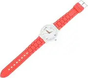 [DEARMAMY] Silicone Watch Wrist Stopwatch Digital Watch Watches Watch Band Watches for Man Watch Stylish Wrist Watch Wrist Ornament Watch Ornament Glass Red