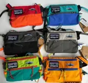 PA Men Fashion Checked Patchwork Crossbody Outdoor Waterproof Crossbody Bag