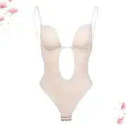 [LIFKOME] Corset Bra Shapewear for Women Backless Slimming Women's Bustier Bra Comfortable Elastic Shapewear