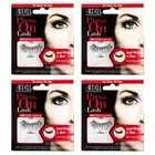 Ardell Press-On Lashes | Self-Adhesive Wispies | Black | 4 Pack