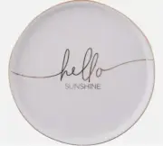 NWT KARMA CERAMIC TRINKET TRAY "HELLO SUNSHINE