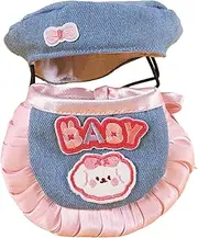 Sdlnklm Dog Cat Cowboy Costume Set Hat Scarf, Style C