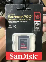 SanDisk 128GB Extreme PRO Type B CFexpress Card