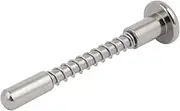 Aexit 7mm (Civil equipment hardware accessories) Dia Stainless Steel Spring Quick Release Lock Pin (38ry369qf210) for Crib