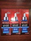 [LOT OF 3] L'Oreal Paris Revitalift Derm Intensives Retinol Night Serum