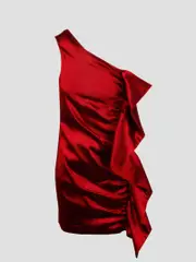 [P.A.R.O.S.H.] P. A.R. O.S. H.-Mini Dresses Rosso-Donna S