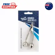 1pk Jarvis Walker Double Rod Bells - Fish Bite Alert ✅Free Postage✅*