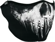 Zan Headgear Ghost, half mask , color: Black/Grey/White , size: One Size