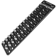 34 Thread Checker Nut and Bolt Size Screw Identifier Gauge with Standard Metric