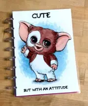 Cute with Attitude Gizmo Gremlin Cover Set 4 use w/ TUL/Arc (8 disc) Planner