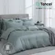 永恆-綠床包枕套/兩用被100支天絲雙股紗-500織萊賽爾(適用於33公分高以內床墊)