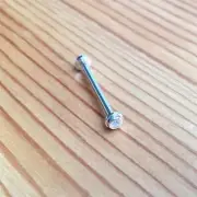 18K White Gold Diamonds Screw Tube for Van Cleef Poetic Complications Watch