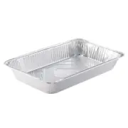 Pactiv Y6132H 1/2-Size Aluminum Steam Pans, 10 3/8 x 12 3/4 x 2 9/16 (100 Case)