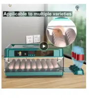 9 Eggs Incubator Fully Automatic Turning Hatching Brooder Farm Bird Quail Chicke