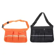 Hotel Restaurant Cleaner Waiter Waist Belt Tool Storage Bag with Pockets
