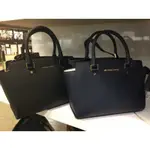 現貨+預購✔️  MICHAEL KORS SELMA MEDIUM 防刮皮革 手提包 斜背包 無耳包