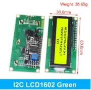 AUS STOCK - I2C Backlit Green LCD 1602 for Arduino