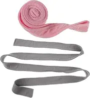 [PACKOVE] 2pcs Bathrobe Tie Replacement Stylish Robe Waist Belt for Men Women Versatile Accessory for Home Hotel Use Elegant Design for Sleepwear Worn-Out Belts