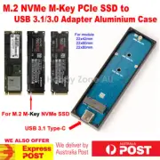 M.2 NVMe M-Key PCIe SSD to USB 3.1 Type-C 10Gbps Adapter External Enclosure Case
