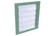 Stratco Shed Louvre Window Rivergum