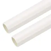 PVC Conduit Pipe White Straight Tube 20mm Conduit Pack of 2