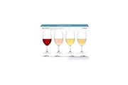 Plumm Outdoors RED or WHITE Unbreakable Polycarbonate Wine Glass Set - 4 Pack