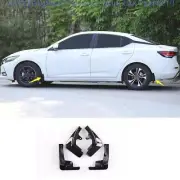 For Nissan Sentra Sylphy 2020-2024 abs Black Mud Flaps Fender Splash Guards 4pcs