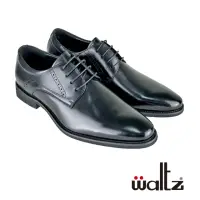 在飛比找momo購物網優惠-【Waltz】上班族首選 紳士鞋 真皮皮鞋(4W512068