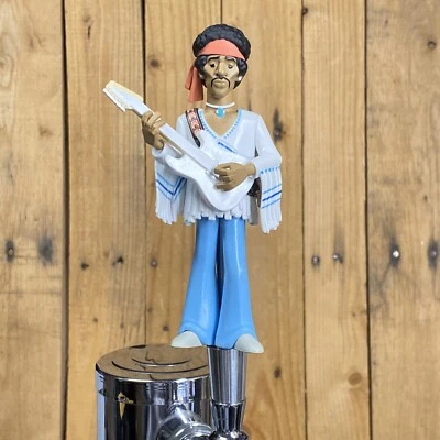 Jimi Hendrix Mini Beer Tap Handle Woodstock Guitar Kegerator