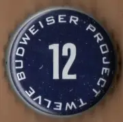 USA Plastic Lined Beer Crown Bottle Cap: Budweiser Brewing