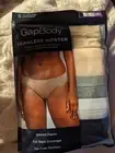 GapBody Ladies 5pk Seamless Hipster Briefs Multicolor NWT Size XXL