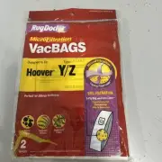 Rug Doctor 2 Micro-Filtration Vacuum Cleaner Bags for Hoover Type Y/Z