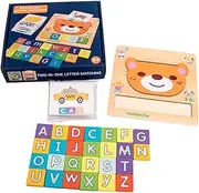 CORHAD 1 Set Alphabet Matching Educational English Word Spelling Game for Early Learning Enhancing Imagination and Creativity for Home and Classroom