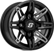 Sedona Rukus Wheel 14X7 4/137 5+2 (+10mm) Blk/Gunmetal | A83B-GY-47037-52S