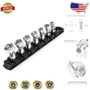 Compact 1/4-Inch 7-Piece Universal Joint Socket Set with Easy-Read Markings