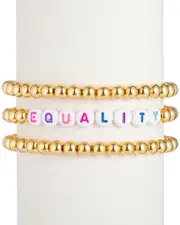 Eye Candy LA Equality Bracelet Set NoSize NoColor