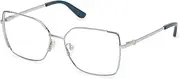 [GUESS] GU50223 010 Shiny Antique Light Nickel Tin 55/16/140 Women's Glasses, 010 Shiny Antiqued Light Nickeltin, 55/16/140