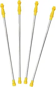 FONDOTIN Garden Sprayer Extension Pole Stainless Steel Sprayer Pole Watering Wand