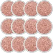 12 Pack Heavy Scrub Steam Mop Pads Compatible For Shark S7000AMZ / S7001 / S7201 Steam Mop,Steam and Scrub Cleaning Pads