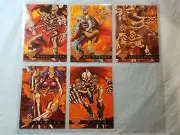 1995 SKELETON WARRIORS LUMA BONE SET
