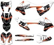 sticker Kit to Fit KTM EXC 2017 2018 2019 Suspect style graphics custom decals