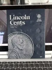 Vintage Whitman Lincoln cent folder 1941-1974 appears unused! see description!!