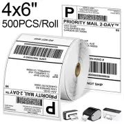 500-2500PCS Shipping Thermal Labels for Munbyn & Rollo Phomemo Thermal Printers