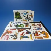 Marvel Heroes Wolverine Hulk Spider-Man Thor Peel & Stick Wall Decals Decor