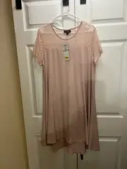 Nina Leonard Dusty Pink Dress XL