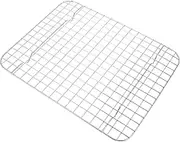 IMIKEYA Large Size BBQ Net Wire Mesh Grill BBQ Cooking Rack Baking Sheet Rack for Home Bakers