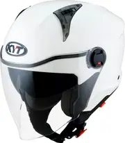 KYT D-City Plain, open face helmet , color: White , size: S
