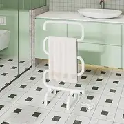 Ufurniture Electric Heated Towel Rail Standing Wall Mounted Towel Warmer Drying 5 Bar Freestanding Bathroom Towel Rack