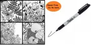 1-96x SHARPIE Black Permanent Marker Pen Bulk Loose Texta Fine Point 1-96