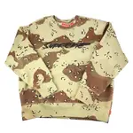 SUPREME CAMOUFLAGE COTTON SWEATSHIRT SIZE SMALL RN101837